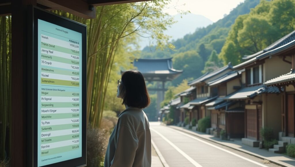 嵐山エリアの1K賃貸物件の特徴と相場